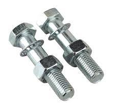 BOLT HEX HEAD G2 ZINC BSW 1/2'' X 1'' BOLT & NUT 